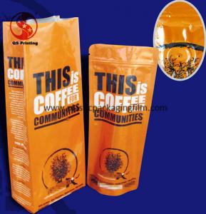 Moisture Proof Coffee Bean Packaging Bags With Oxygen Resistance Lamination Materials