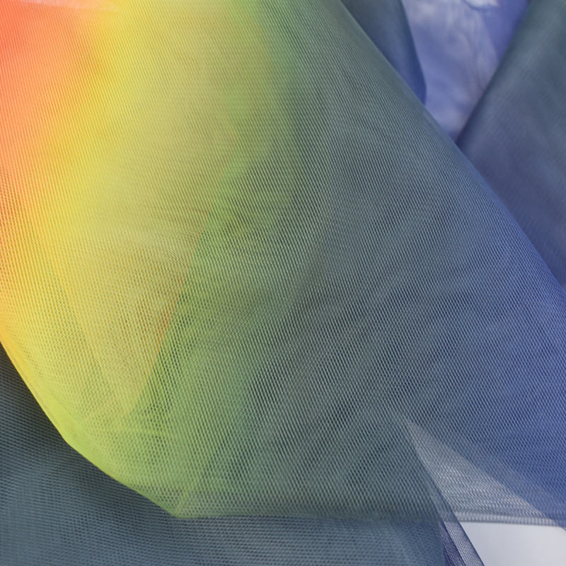 Skirt Dress Knitted Polyester Mesh Mermaid Tulle Fabric