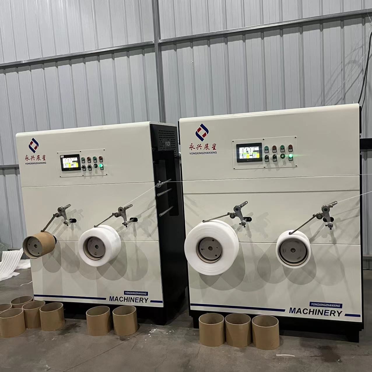 Servo Semi-Automatic PP Strap Winder For PP Strap Production Line