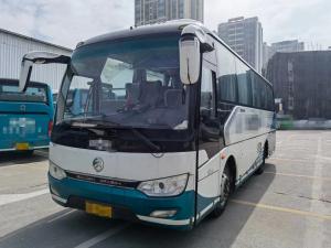 China Used Shuttle Vans Golden Dragon Used Commercial Bus XML6857 Yuchai YC6J 34seats 2017 on sale