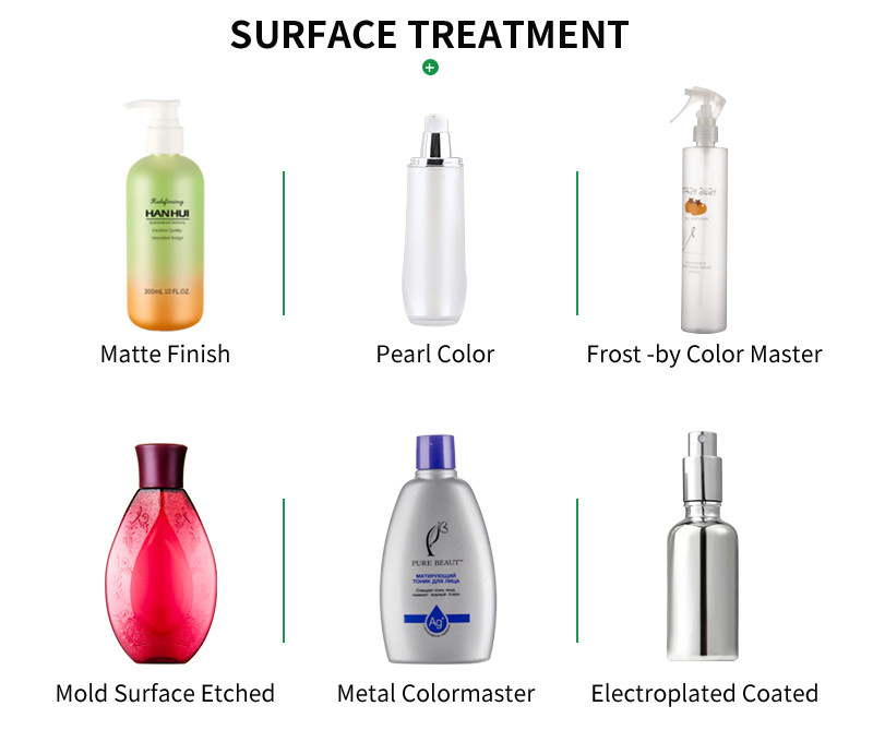 OEM Cosmetic Foam Pump Bottle Matte Finish 180ML 230ML Empty Cylinder