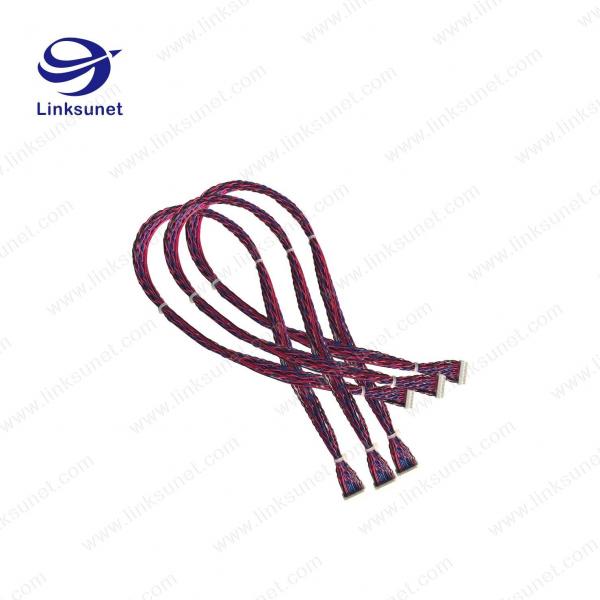 GHDR - 30V jst natural 1.25mm pitch connectors flat cable wire harness for Industrial robot