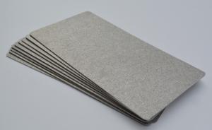 China Micro Sintered Porous Metal Plate Gas Diffusion Layer Porous titanium electrode wholesale
