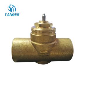 China Underfloor heating radiator valve trv Air Conditioner  PN16 DN20 Kvs 4.5 wholesale