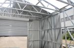 Quick Installation Fireproof Metal Car Sheds &Light Steel Frame Metal Storage