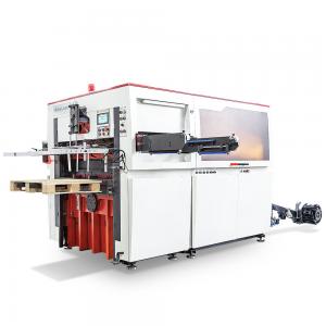 China Customized Automatic High Speed Roll Die Cutting Machine for Paper Cup wholesale