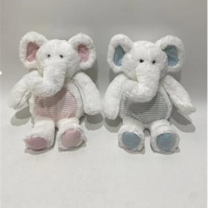 China Baby Infant Plush Toy Elephant Animal Customized EN62115 Certified on sale