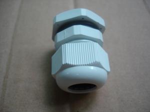 China Waterproof Fiber Optic Accessories PG Nylon Fiber Optic Cable Gland Diameter 16mm wholesale