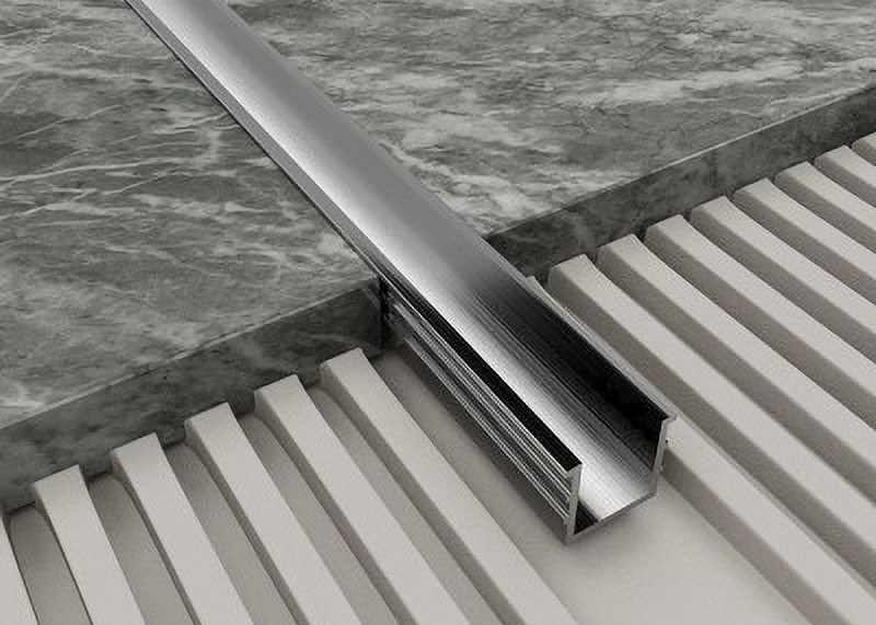 Aluminum Ceramic Tile Corner Edge Finishing Trim Aluminium Extrusion Profile