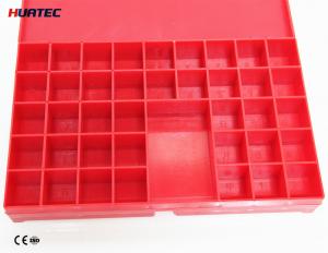 China CE ISO Approved Wire Type Penetrameter , Plastic X - Ray Lead Marker Box on sale