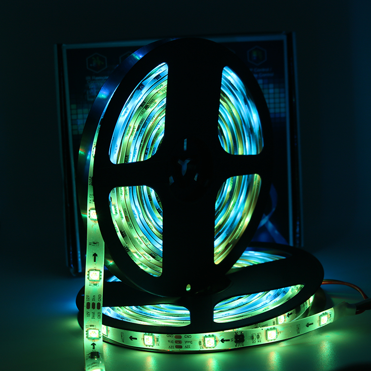 Rgbic Rgb 5050 Rgb Led Strip Lights 10m Waterproof 12v Ws 2811