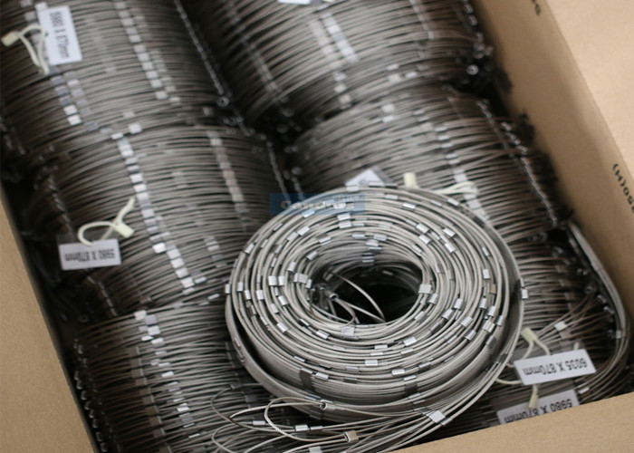 316 316L Stainless Steel Flexible Wire Mesh Netting 3.0mm For Bird Aviary