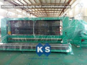 China Automatic 4300mm Reno Gabion Mattress Machine With CE Certification wholesale