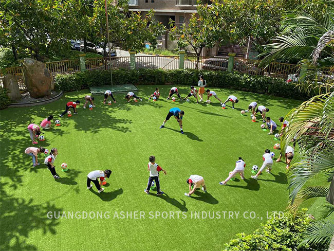 Synthetic Interlocking Grass Tiles , Polyethylene Artificial Grass 16800 Density