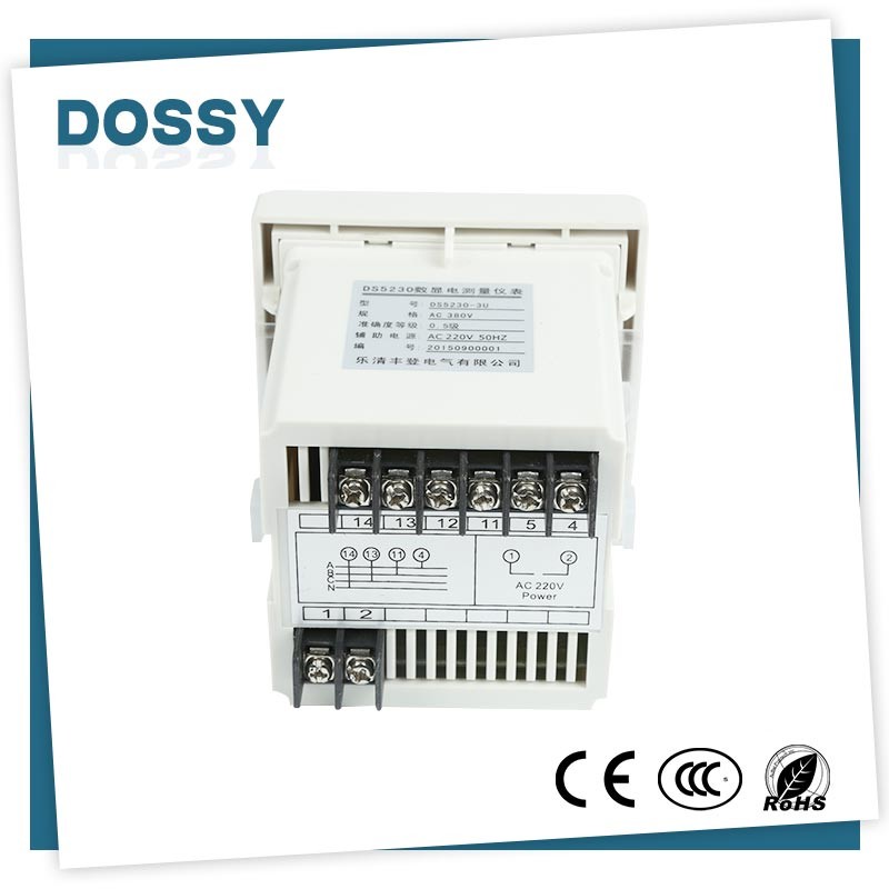 80x80mm LCD display Voltage meter Three phase meter panel anolog meter for parameter measurement