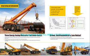 China 150 Ton ZOOMLION  Mobile Crane , All Terrain Mobile Crane With 90500 Curb Weight on sale