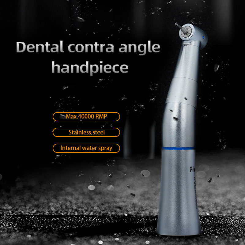 Low Speed Inner Spray Contra Angle Handpiece Push Button E - Type Handpiece