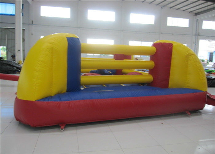Indoor Playground Kids Inflatable Sports Games Inflatable Boxing Ring 4.5 X 4.5m