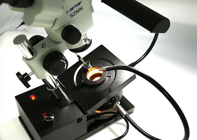 Magnification 7.0X - 45X Gemology Microscope With 0-40 degree incline FGM-R1S-15