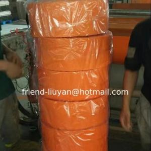 China A Class Alkali Resistant Fiberglass Mesh 145gsm Orange Fiberglass Mesh 20cm on sale