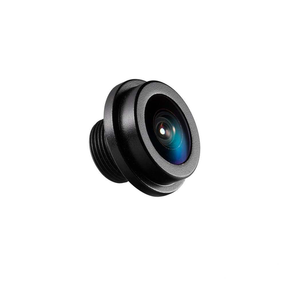 Vehicle mount lens 1.3mm 1/4 size DFOV 190 Deg TTL 12.19mm M8 vehicle rear view panoramic lens 