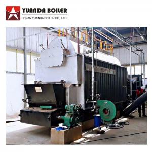 China Industrial Fuel Coal Rice Husk Steam Boiler 4 Ton Per Hour For Rice Mill Plant wholesale