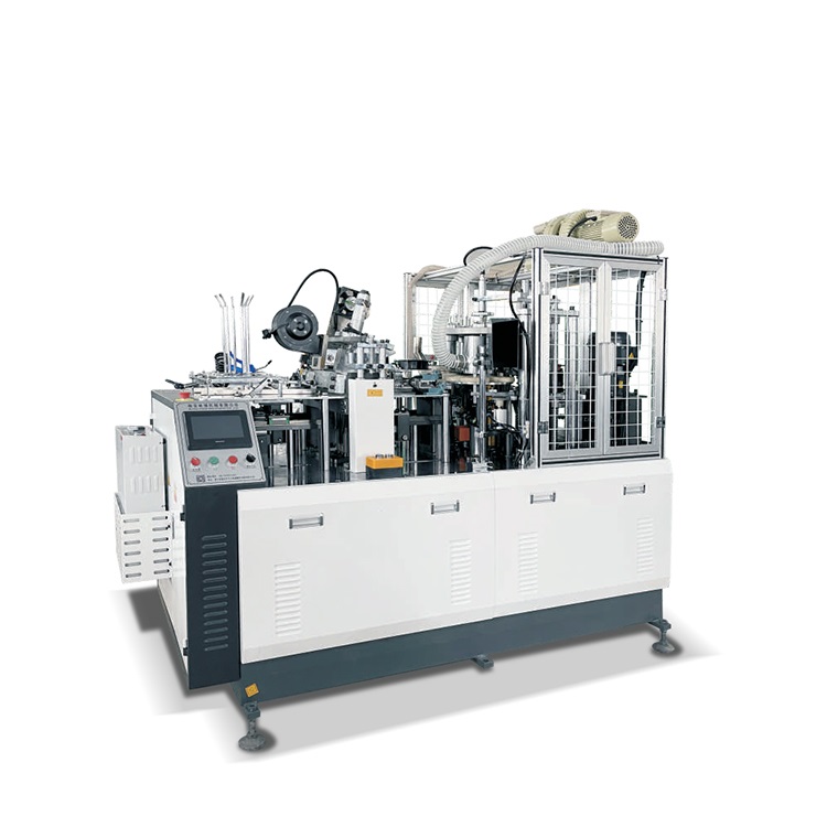 Fully Automatic Double Wall Paper Tea Cup Making Machine with 100-110pcs/min Production and 1900 kg Weight in Pakistan