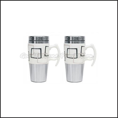 Promotional ceramic car travel stainless steel coffee sports mug water drink cup