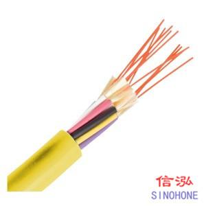 Reliability Miniature Indoor Fiber Optic Cable For Telecommunication Equipment