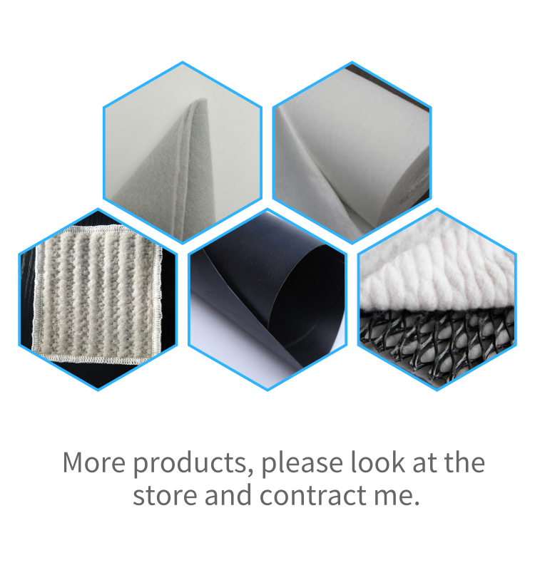 Geotextile Needle Punched Non Woven Geotextile for in Various Applications