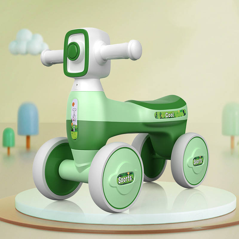 Unisex Cute Walker Balancing Balance Bike Ride On Scooter Car Toys for Kids G.W 2.5kg