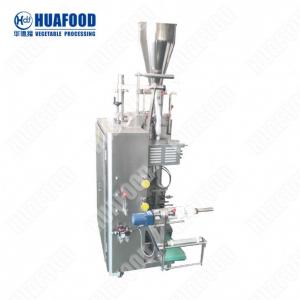 China 4 Side Seal Food Packaging Machines Liquid Detergent Sachet Filling Machine on sale