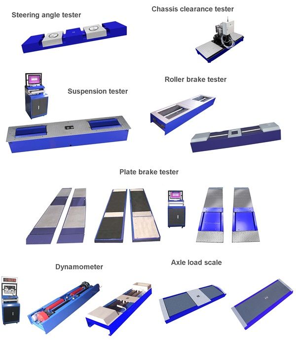 auto test line, car inspect line, auto test equipment, auto test design, car inspect machine