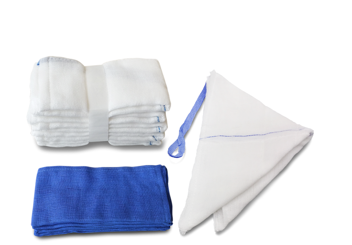 Surgical Gauze Packs dressing x-ray detectable lap sponge for operating