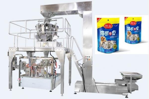 Quality Fully Automated Food Packaging Machine Rotary Premade / Doypack Packaging Machine for sale