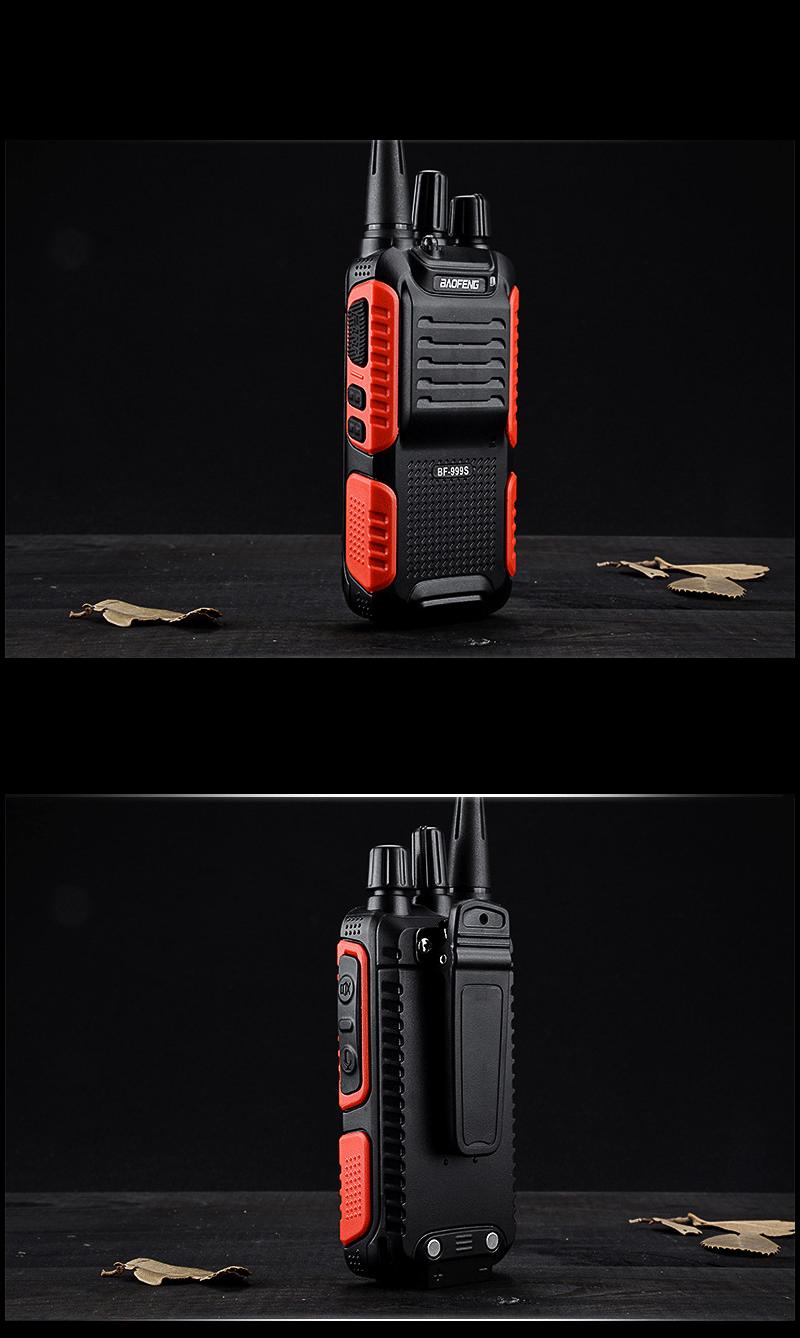 Baofeng 999S Long Range Walkie Talkie Single Band Two Way Radio Interphone