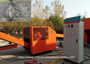 China Carpet Rug Waste Recycling Rag Cutting Machine Foot Pad Leather Shredder Rotary Blades wholesale