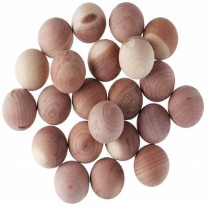 China Wooden Cedar Shoe Balls With Fresh Scent wholesale