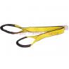 Buy cheap Yellow Polyester Web Sling have one Blue Stripe in the middle of webbing, 9800 # from wholesalers