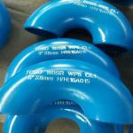Butt Weld Carbon Steel Elbow 180 Degree Elbow Pipe Fittings ANSI B16.9
