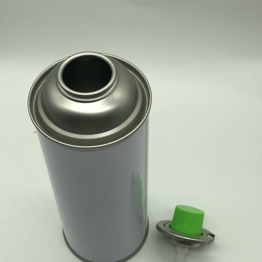 Eco-Friendly Empty Tinplate Aerosol Spray Can - Sustainable Packaging Choice