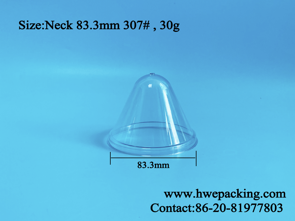 350ml 400ml Neck 307# 24g 30g PET Bottle Preform Leak Proof