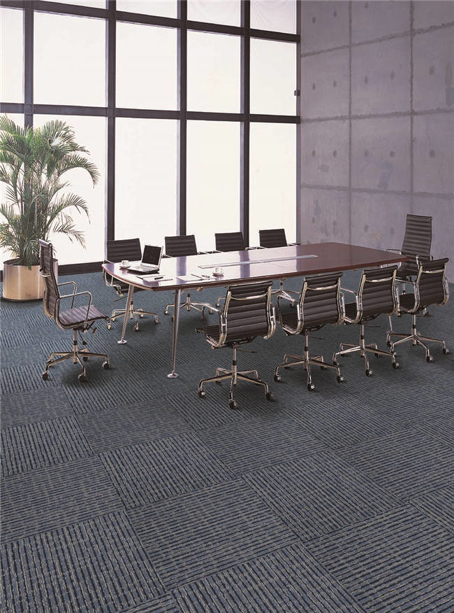 Fashion Pp With Bitumen Commercial Carpet Squares CE Certicified For Office