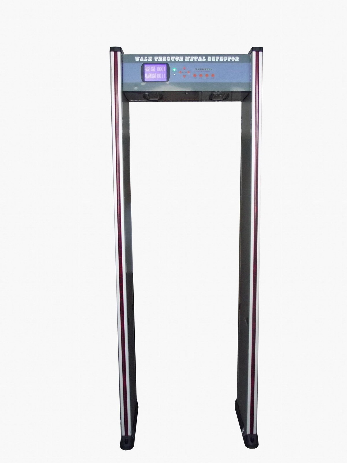 Walk through Metal Detector door,Door frame metal detector, JLS-200C(6 Zones&LCD display)