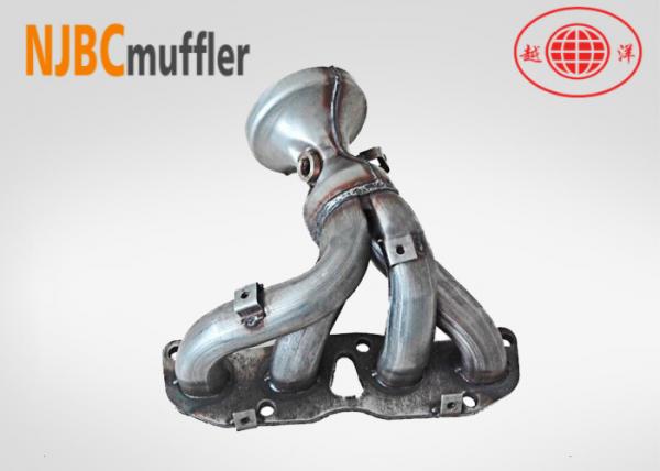Quality Catalytic converter welding manifold   catalytic converter housing semi-finished product for sale