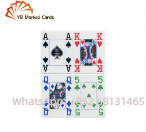 China Poker Cheat Copag 1546 Invisible Playing Cards Plastic For UV Contact Lenses on sale