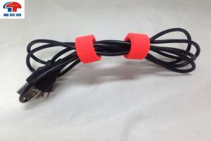 China Easy Use Cable Wrap Hook & Loop Ties For Fiber And Copper Cables Tidy wholesale