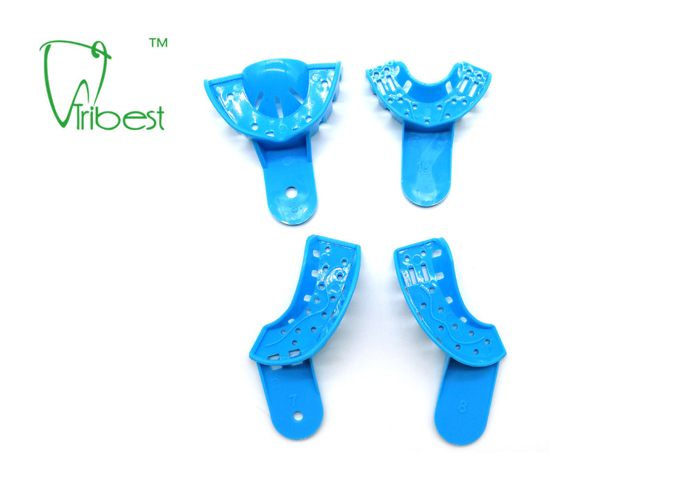 ABS Material Complete Denture Tray With Tapping Holes