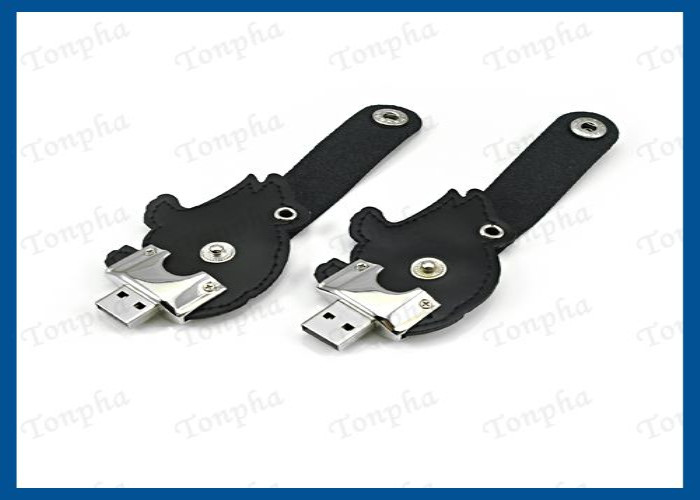 Engraved Leather USB Flash Drive For Business Gifts And Marketing Gifts
