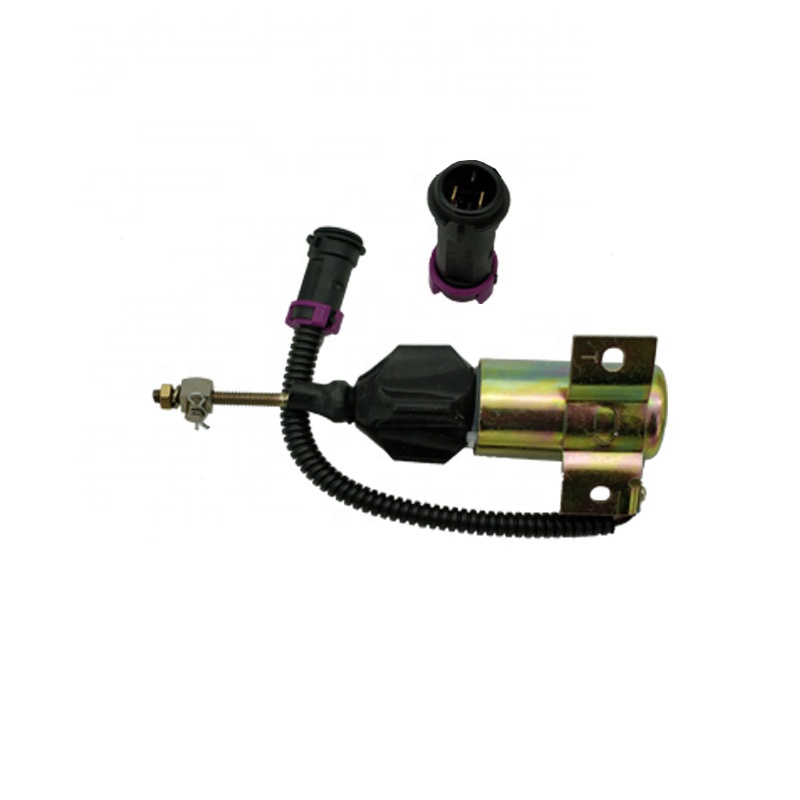 Electric Parts Parking Excavator Stop Solenoid Valve 3754020-X93 24V